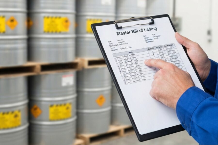 Consignment Notes for Drums Tubes and Tins
