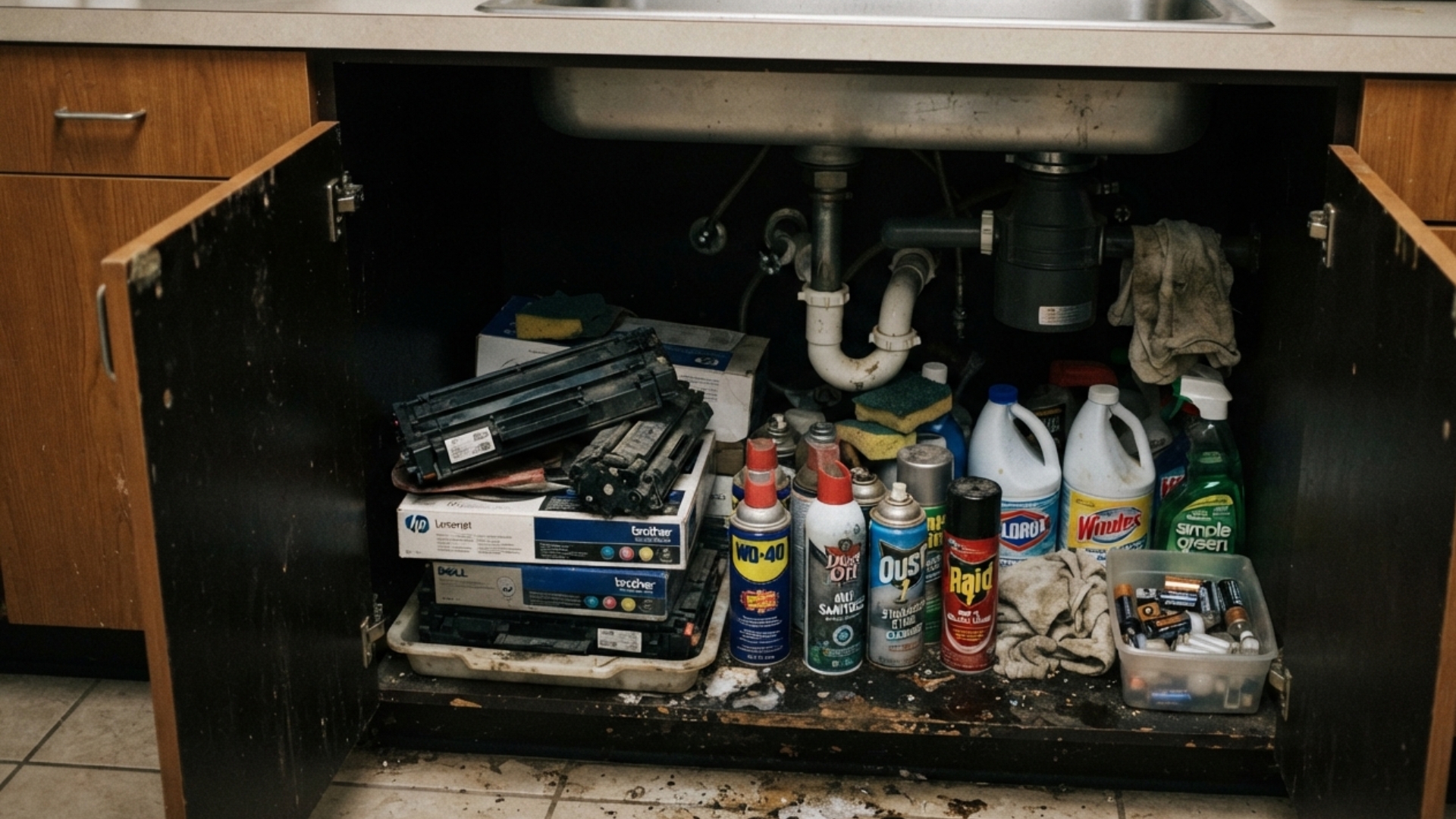 The Hazardous Waste Hiding In Ordinary Businesses: Toner, Aerosols, And The Cupboard Under The Sink
