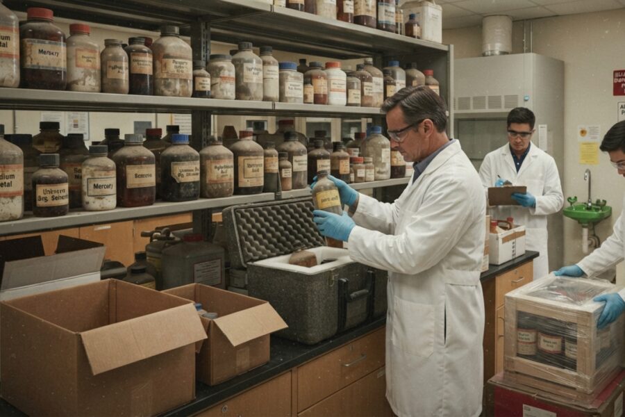 Laboratory Chemical Clearance Services for Schools, Labs and Industry