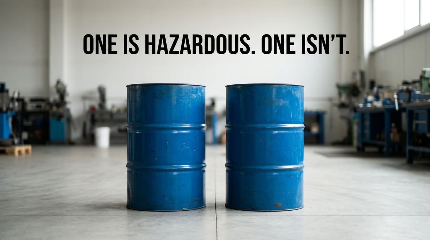 The Same Drum, Two Different Answers: How To Tell If Your Waste Is Legally Hazardous