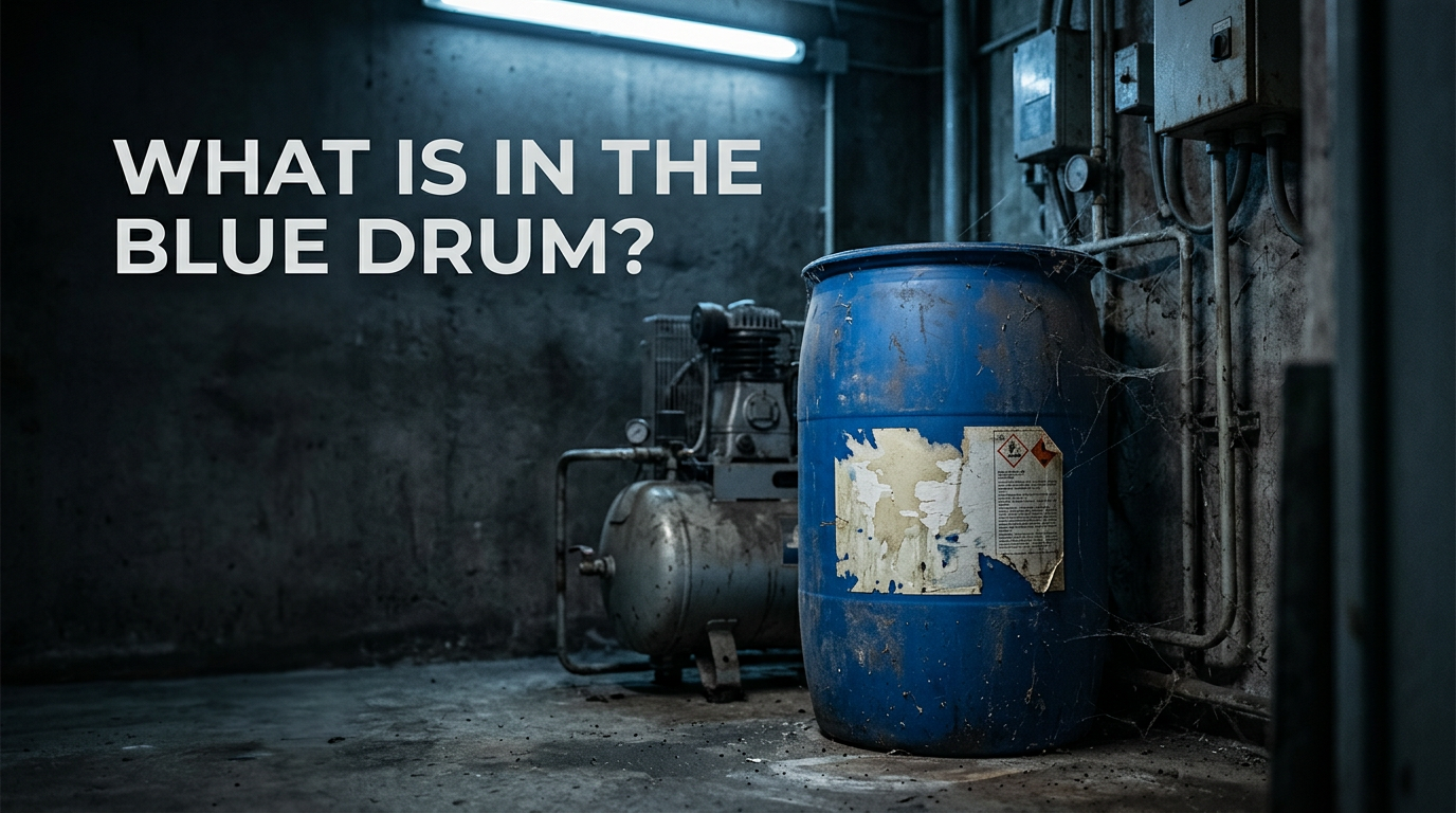 Nobody Knows What Is In The Blue Drum. Here Is How You Find Out.