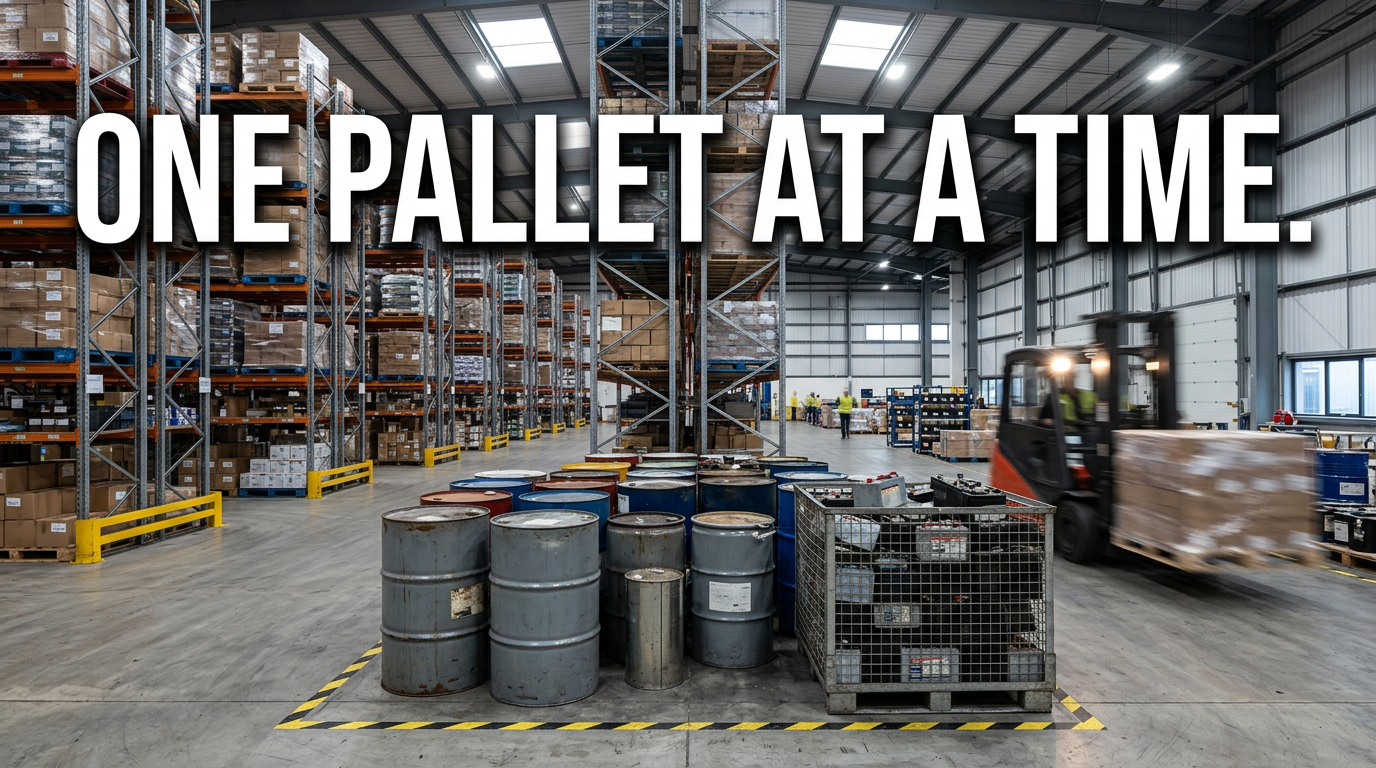 Between The Racking And The Loading Bay